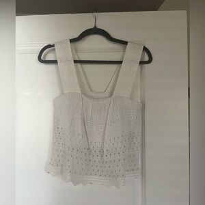 New With Tags A.L.C. Elodie Top in White